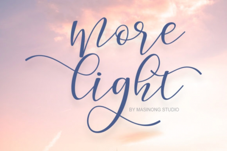 Morelight Script Font Download