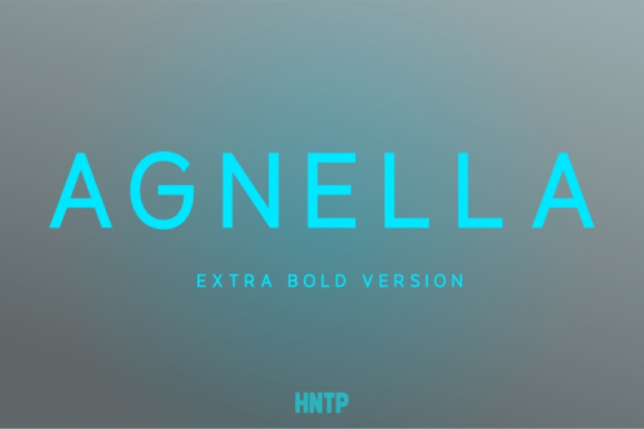 Agnella Extra Bold Font Download