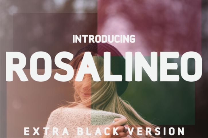 Rosalineo Extra-Black Font Download