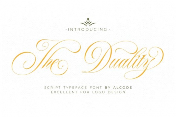 The Duality Font Download