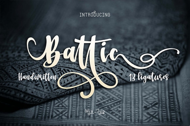 Battic Font Download