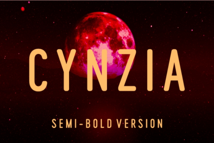 Cynzia Semi-Bold Font Download