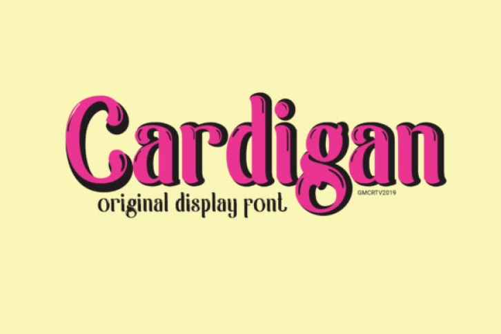 Cardigan Font Download