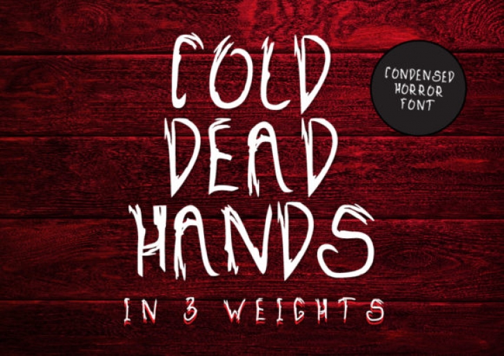 Cold Dead Hands Font Download