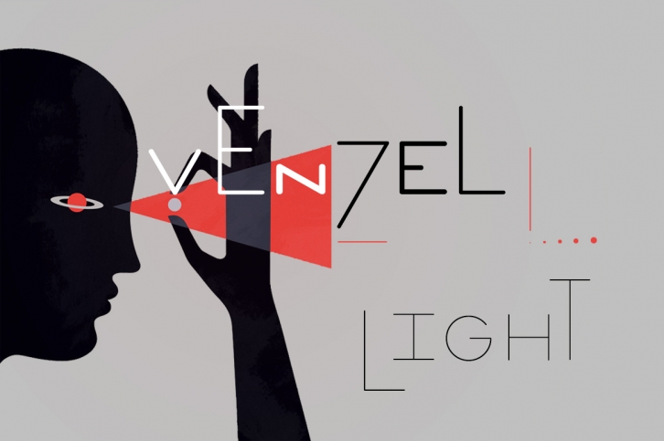 Venzel light Font Download