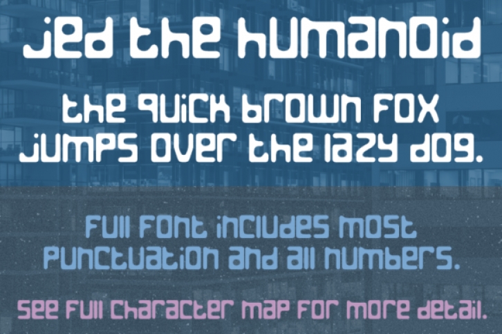 Jed the Humanoid Font Download
