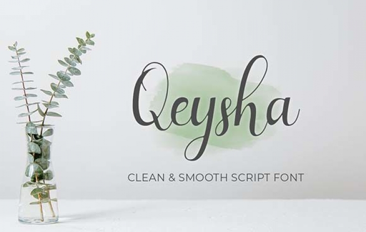 Qeysha Script Font Download