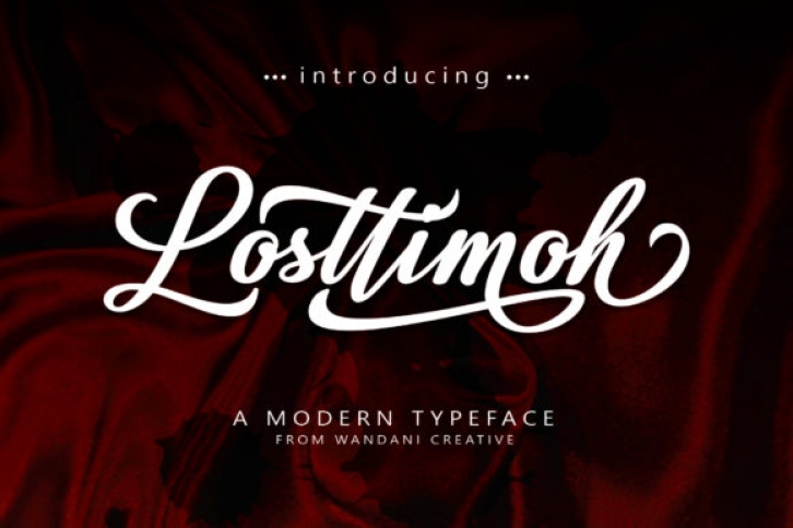 Losttimoh Font Download