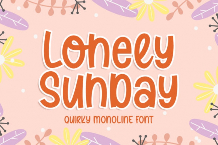Lonely Sunday Font Download