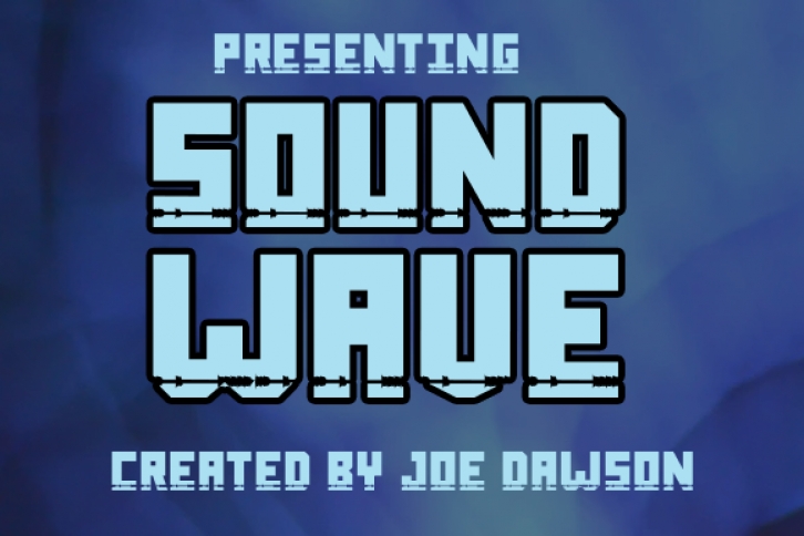 Sound Wave Font Download