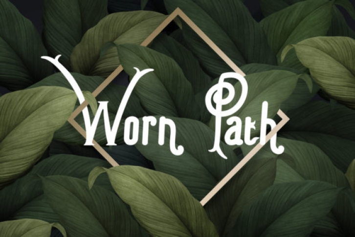 Worn Path Font Download