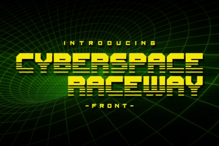 Cyberspace Raceway Font Download