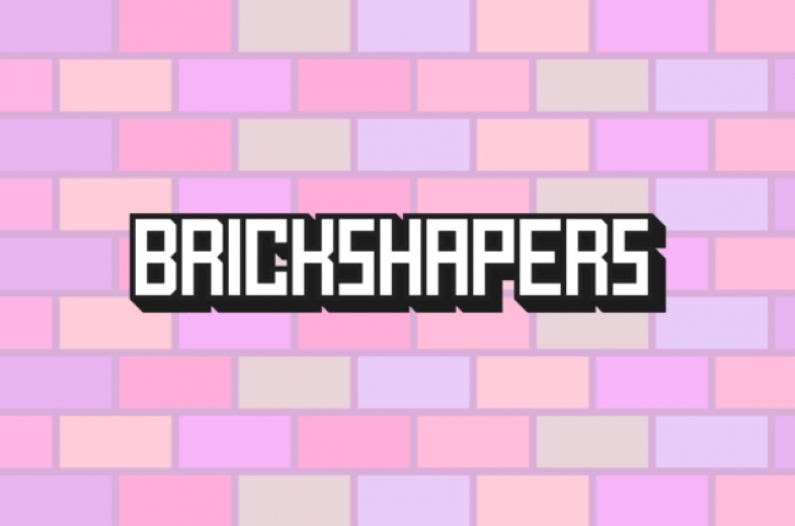 Brickshapers Font Download