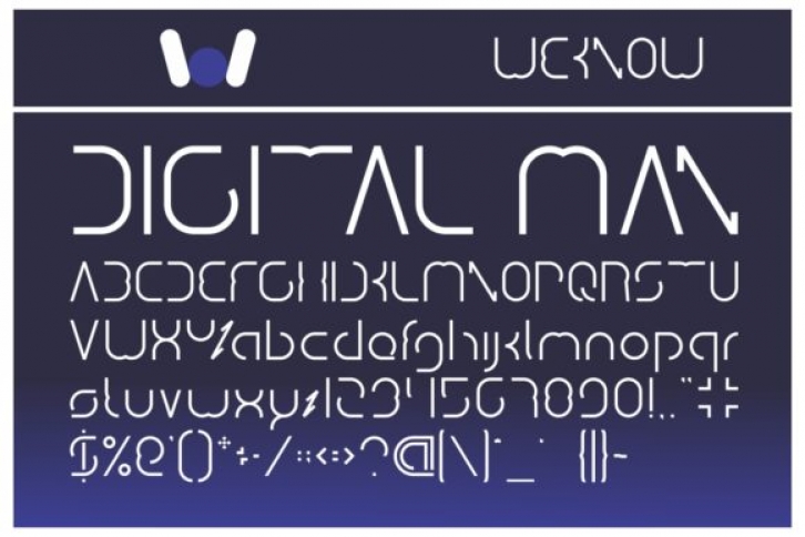 Digital Man Font Download