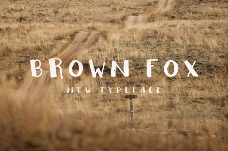 Brown Fox Font Download