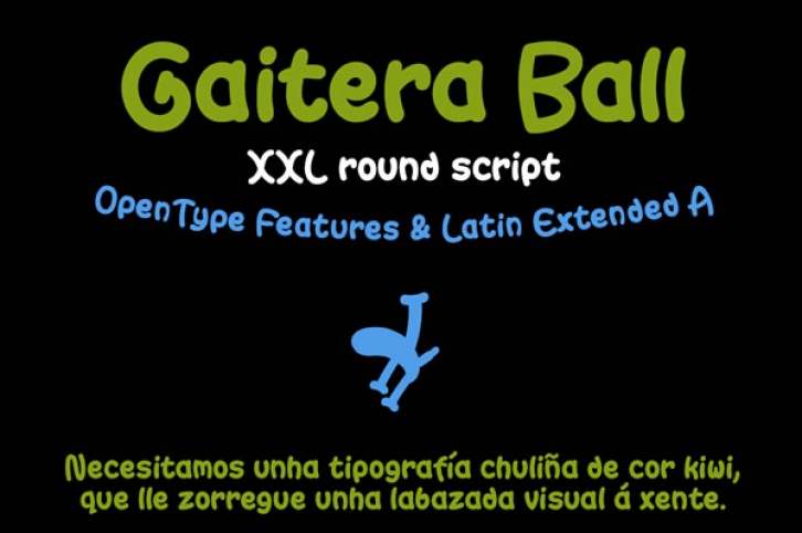 Gaitera Ball Font Download
