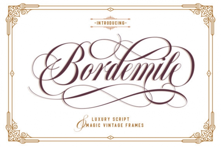 Bordemile Font Download