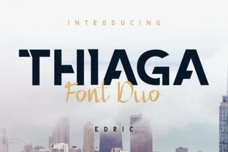 Thiaga Duo Font Download