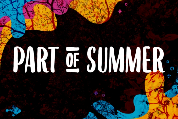 Part of Summer Font Download
