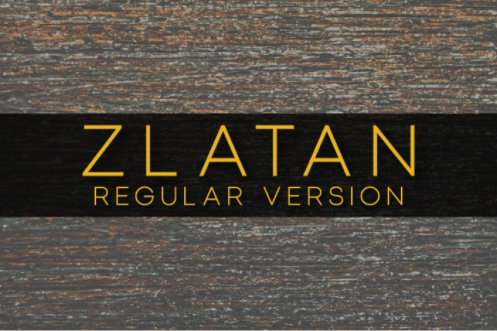 Zlatan Font Download