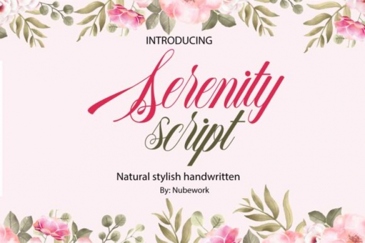 Serenity Font Download