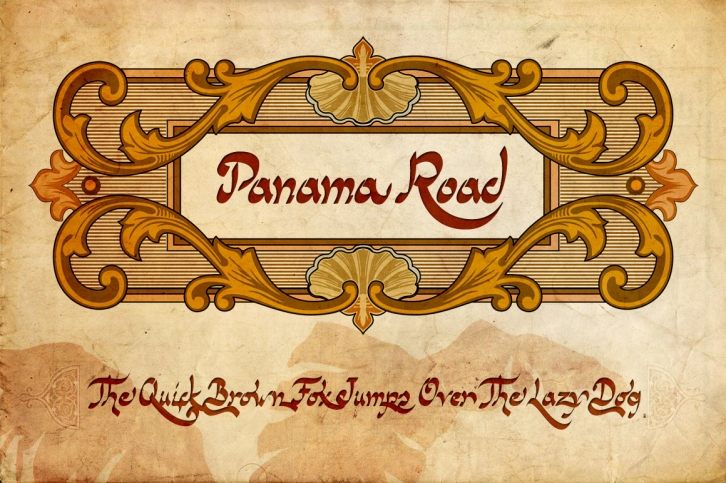 Panama Road Font Download