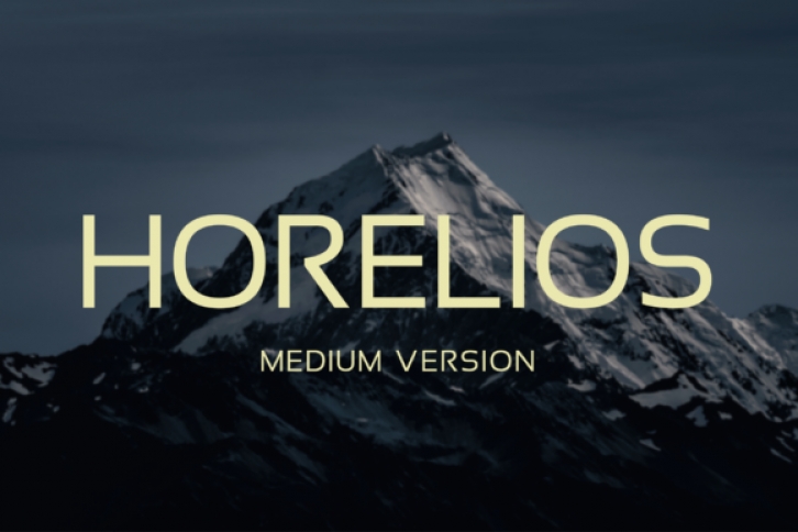 Horelios Medium Font Download