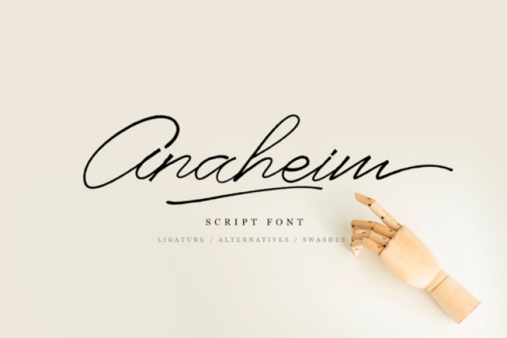 Anaheim Script Font Download