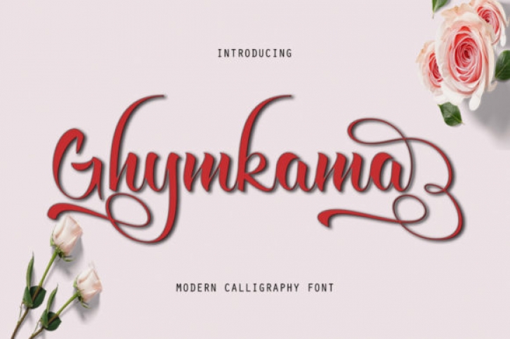 Ghymkama Slant Font Download