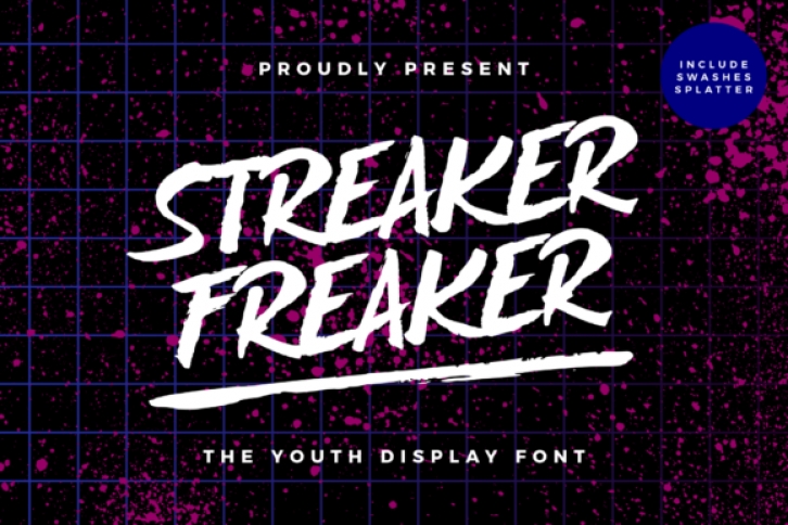 Streaker Freaker Font Download