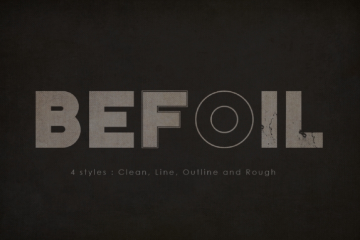 Befoil Font Download