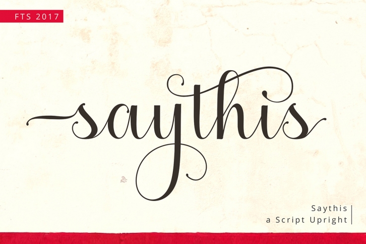 Saythis Font Download