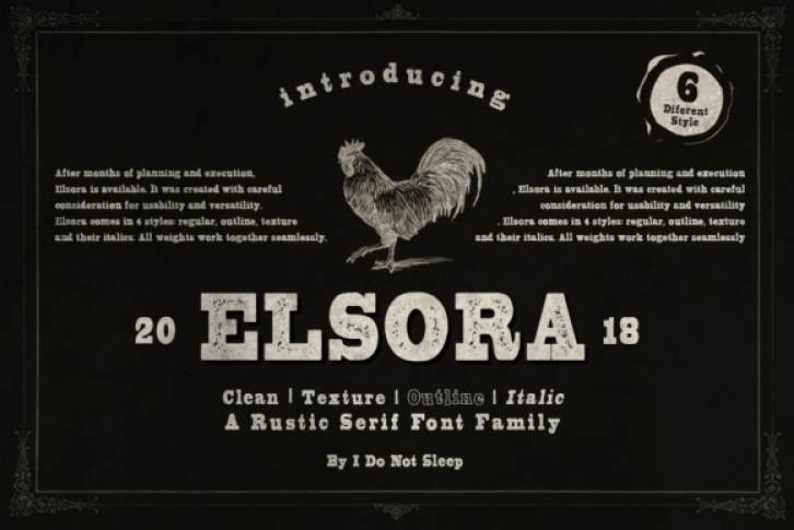 Elsora Font Download