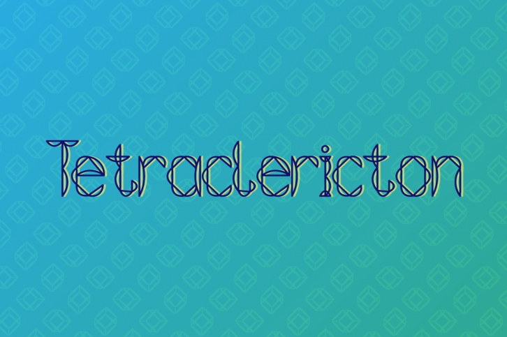 Tetraclericton Font Download
