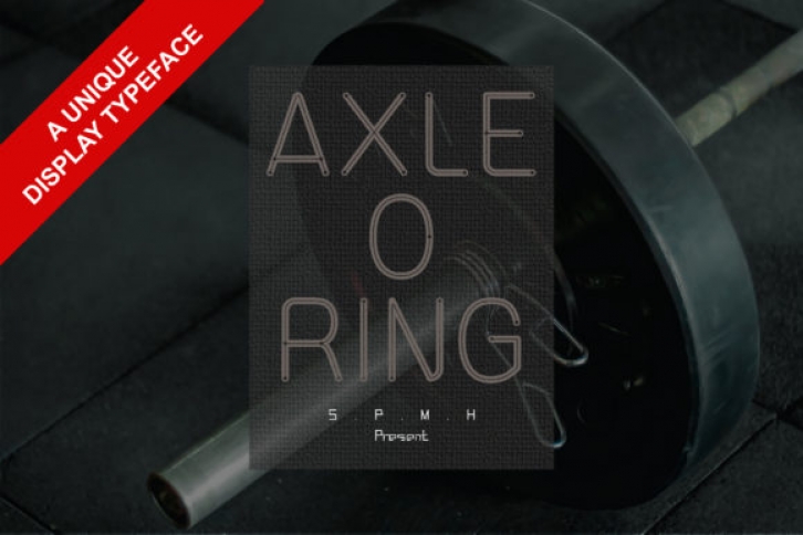 Axle O Ring Font Download
