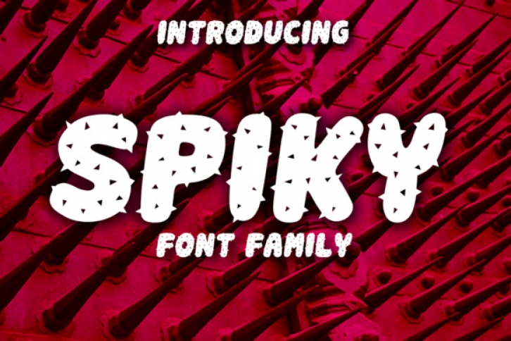 Spiky Font Download