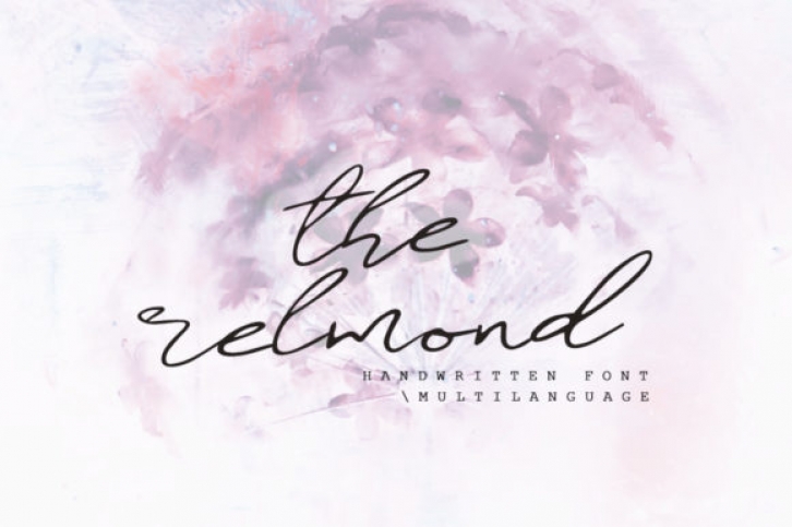 The Relmond Font Download