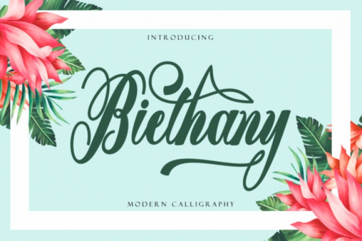 Biethany Font Download