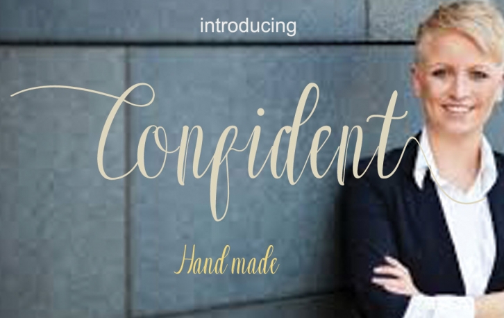 Confident Font Download