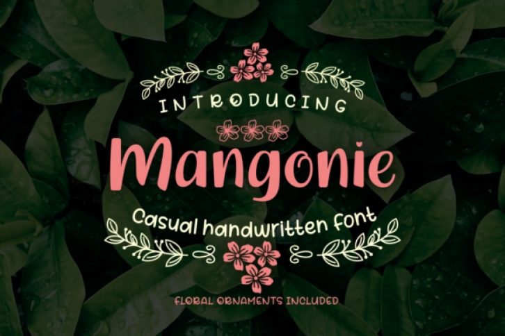 Mangonie Font Download