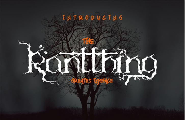 The Ranthing Typeface Font Download