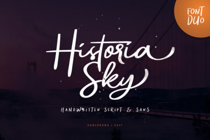 Historia Sky Duo Font Download