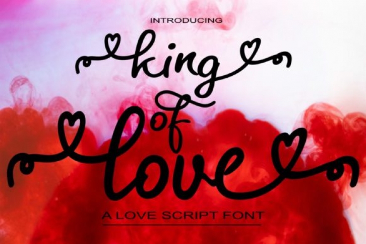 King of Love Font Download