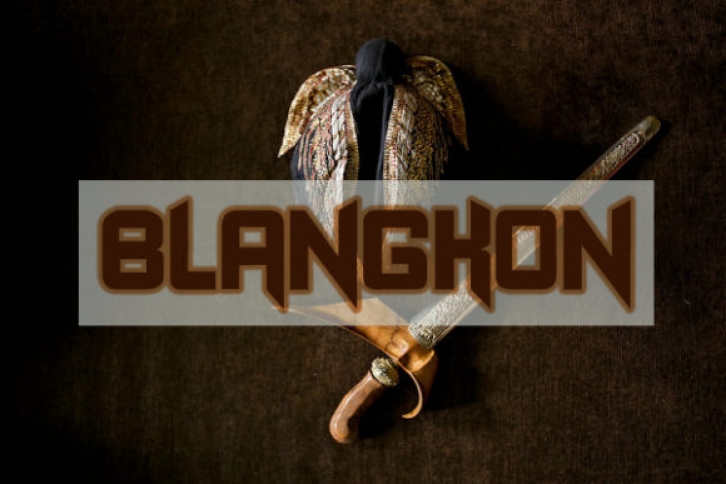 Blangkon Font Download