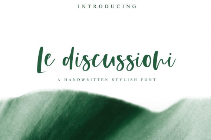 Le Discussioni Font Download