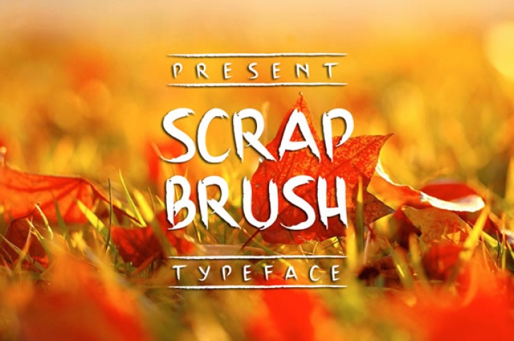 Scrap Brush Font Download
