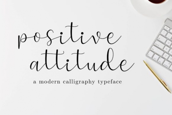 Positive Attitude Font Download