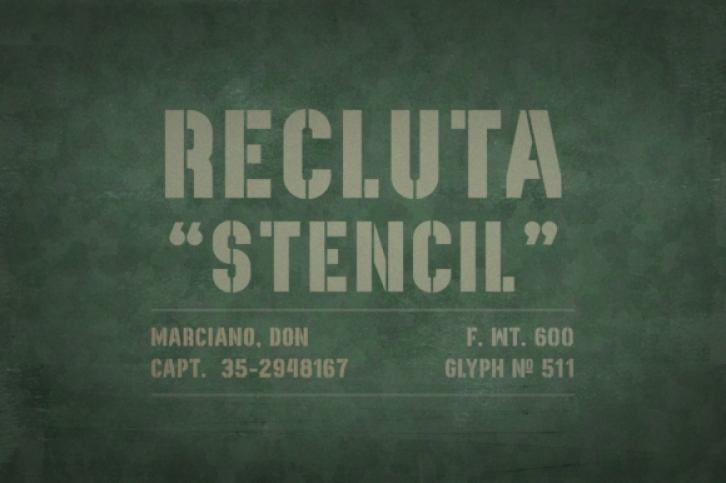 Recluta Font Download