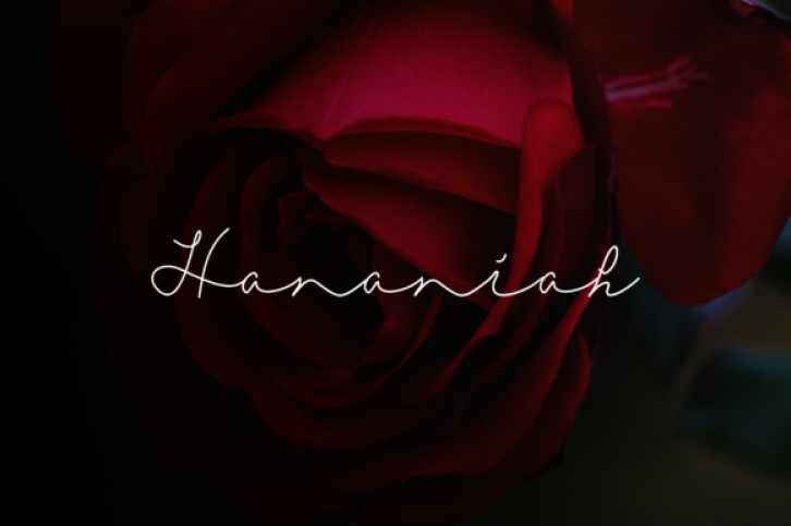 Hananiah Font Download