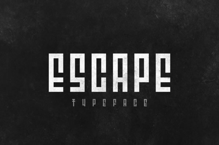 Escape Font Download